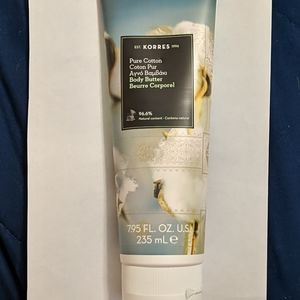 Korres pure cotton body butter